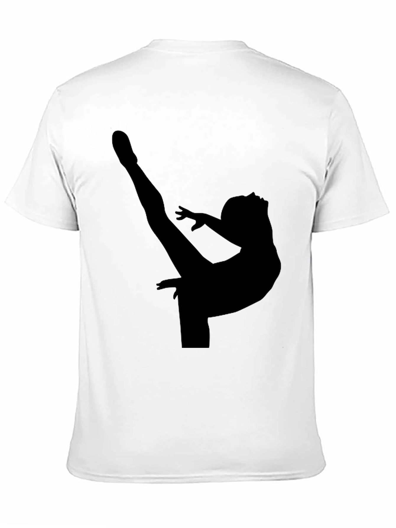 Gymnast Silhouette Graphic Tee