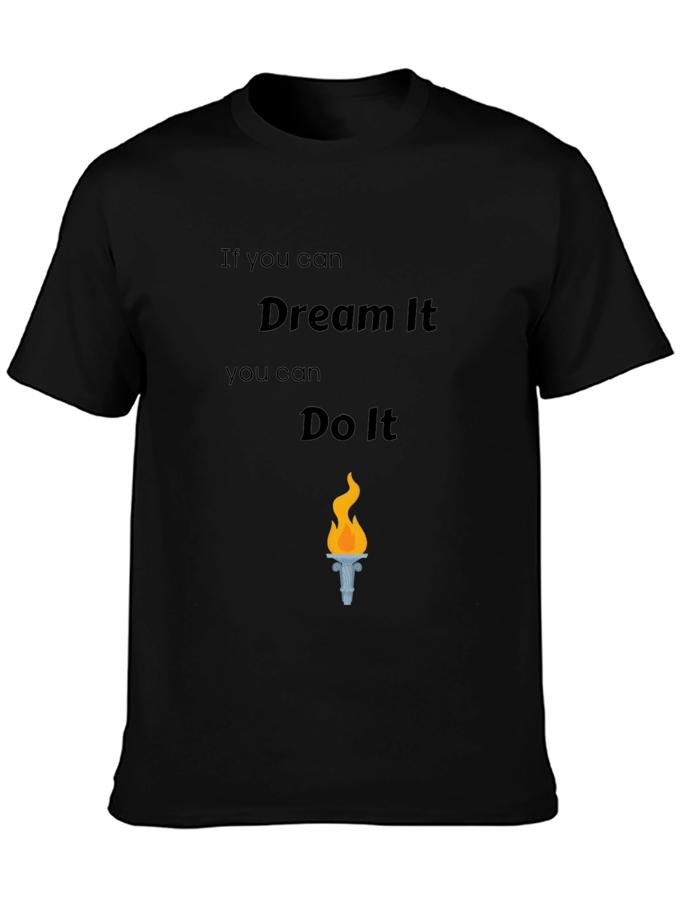 Inspirational Dream It Do It Graphic Tee