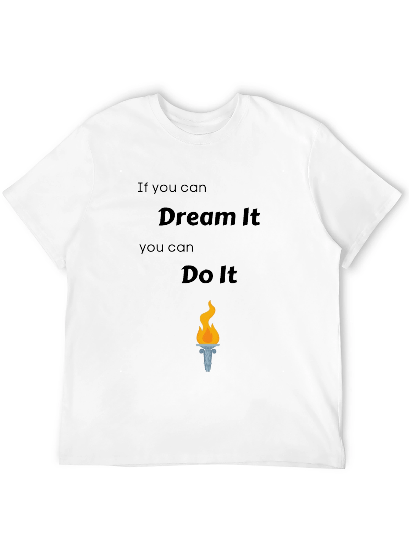 Inspirational Dream It Do It Graphic Tee
