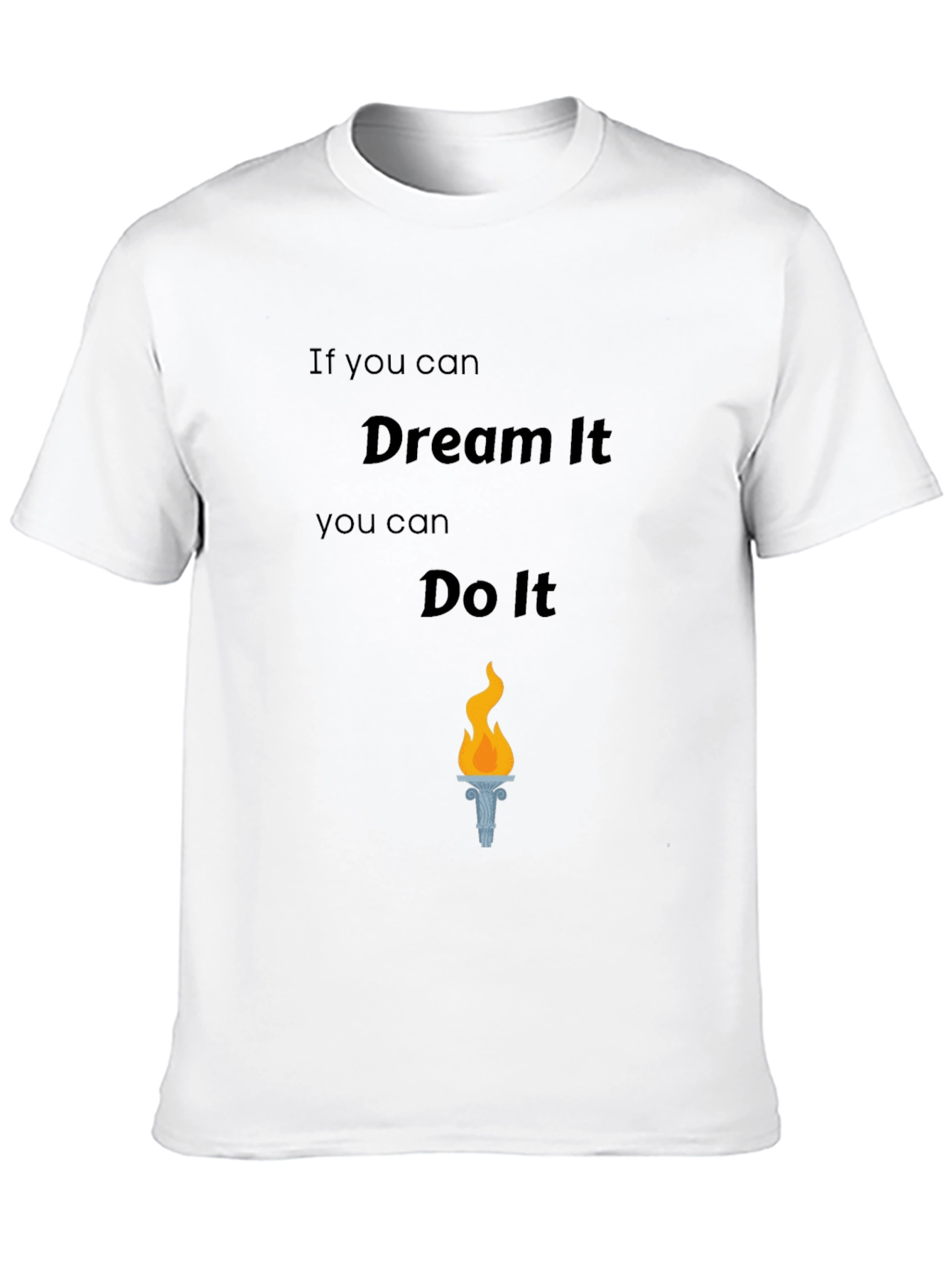 Inspirational Dream It Do It Graphic Tee