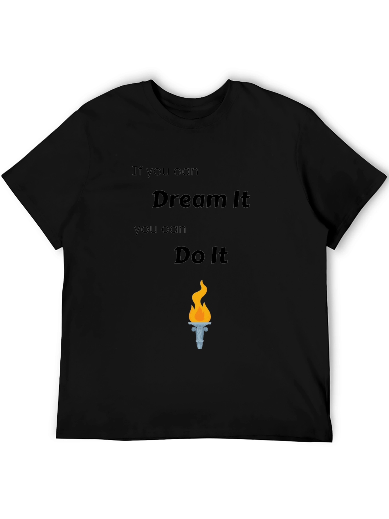 Inspirational Dream It Do It Graphic Tee