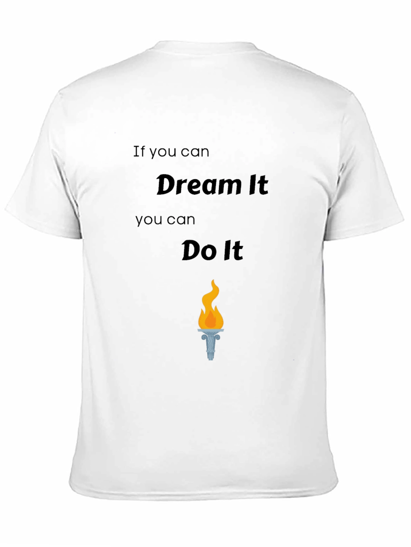 Inspirational Dream It Do It Graphic Tee