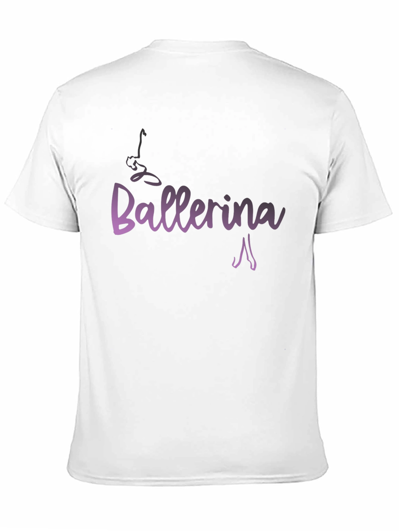 Ballerina Graphic T-Shirt - Dance Lover Tee