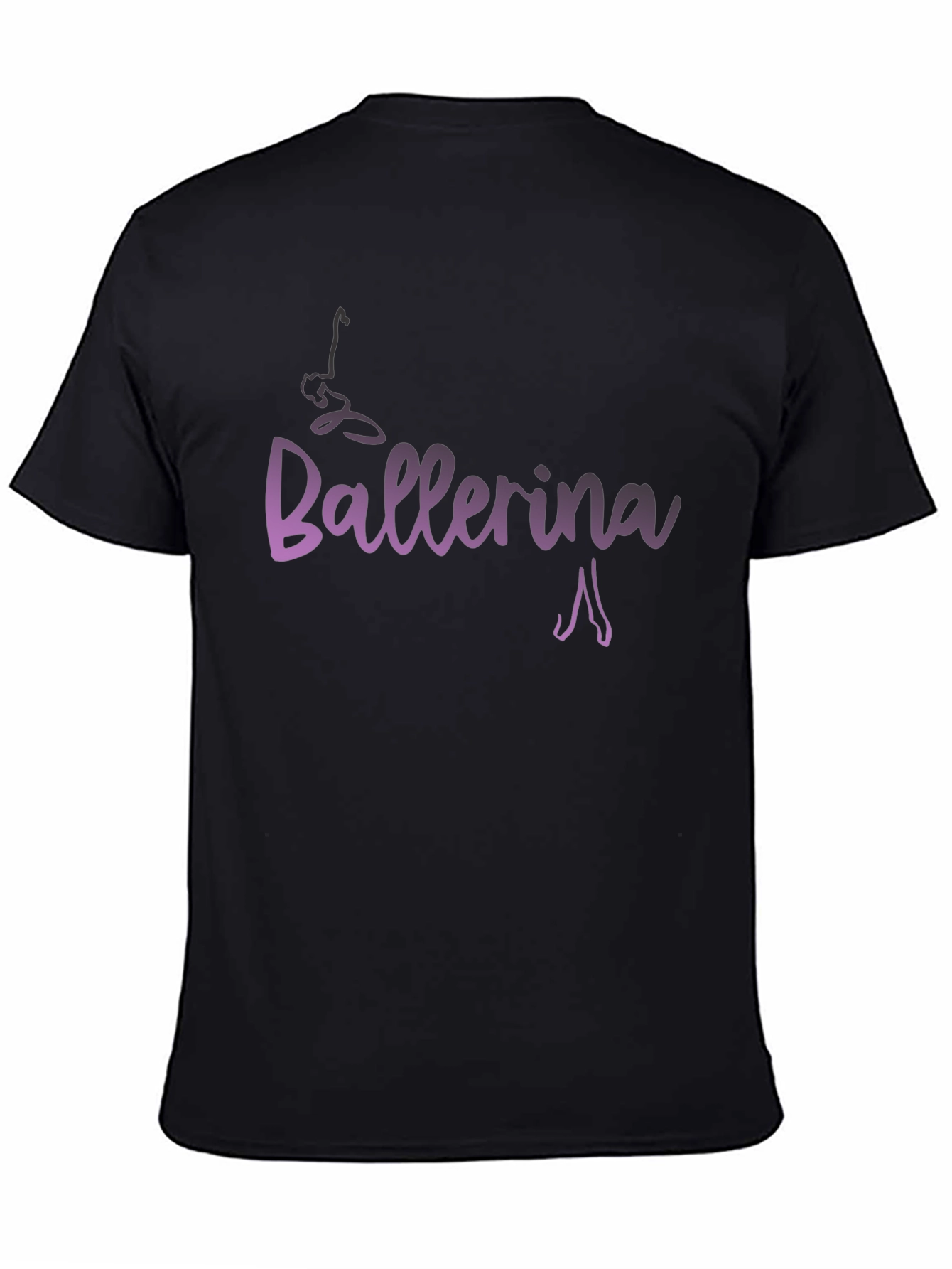 Ballerina Graphic T-Shirt - Dance Lover Tee