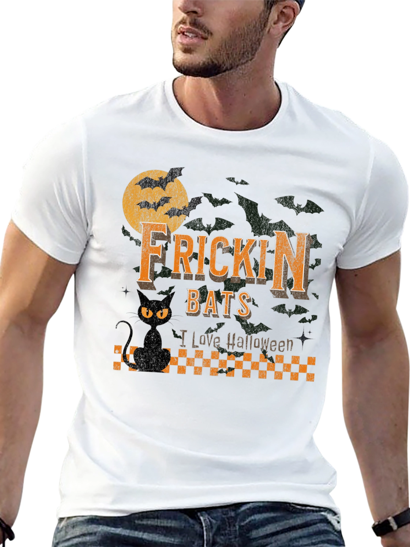 Frickin Bats Halloween T-Shirt