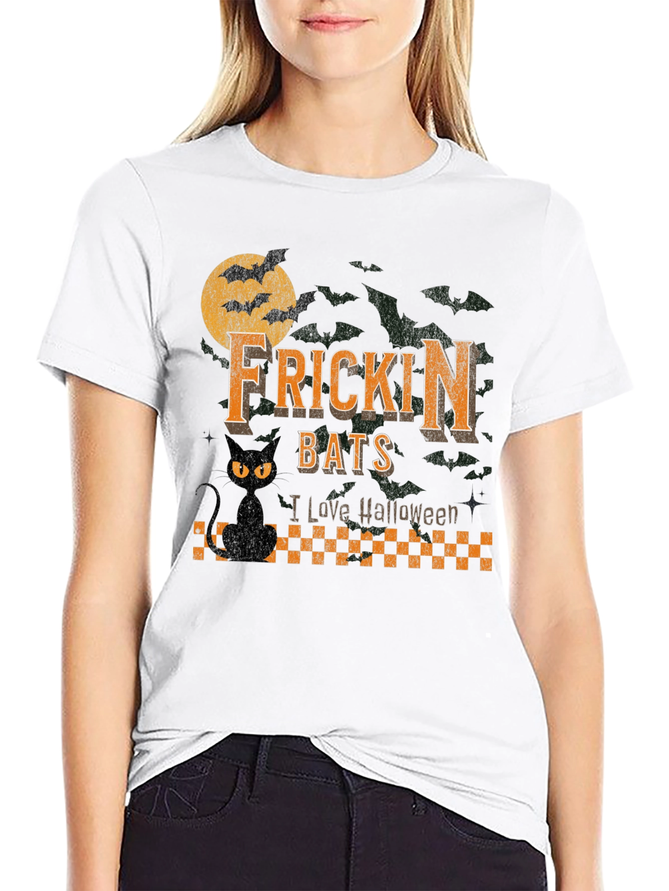 Frickin Bats Halloween T-Shirt
