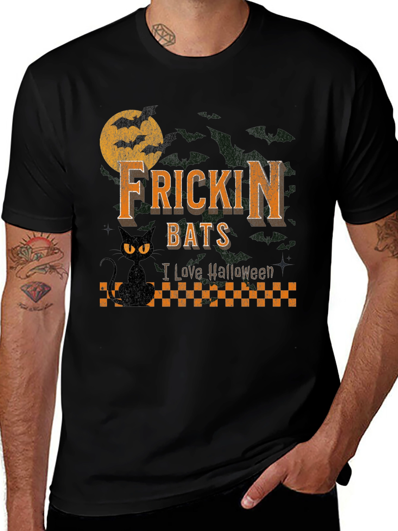 Frickin Bats Halloween T-Shirt