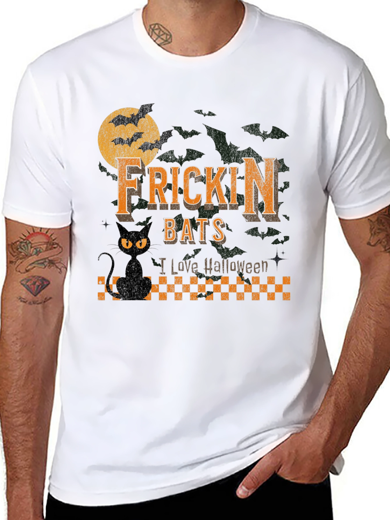 Frickin Bats Halloween T-Shirt