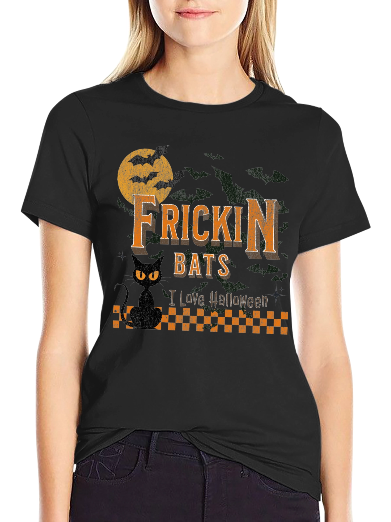 Frickin Bats Halloween T-Shirt