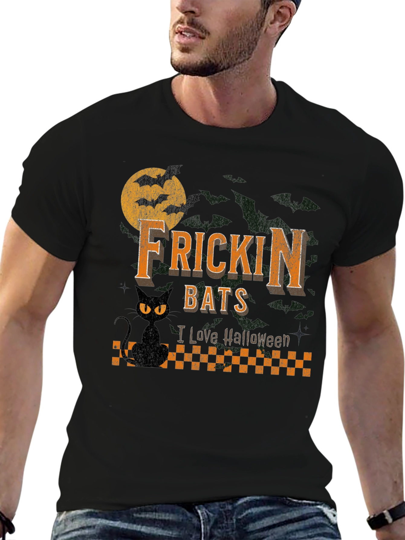 Frickin Bats Halloween T-Shirt