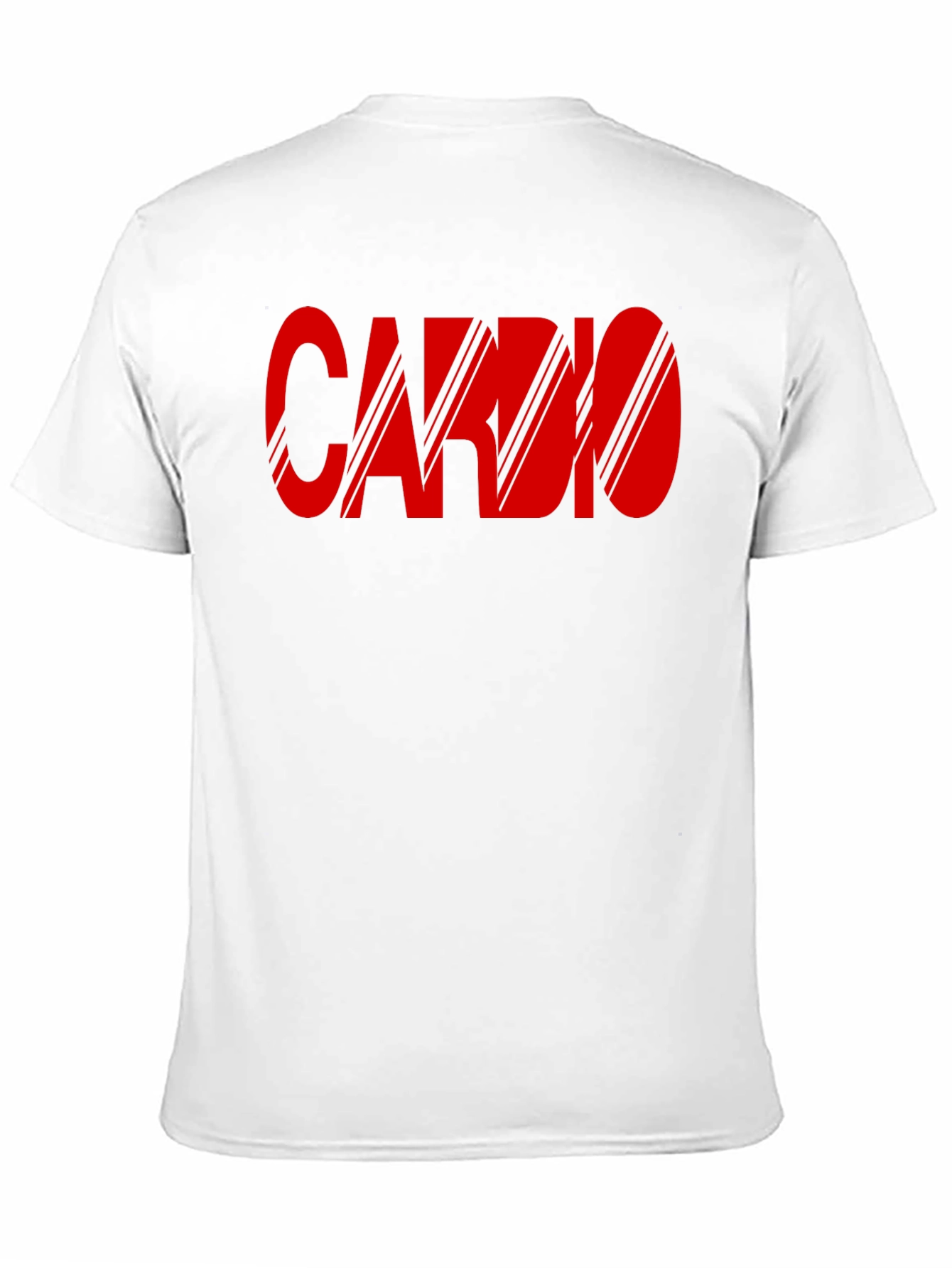 Mens Black Cardio Graphic Print T-Shirt