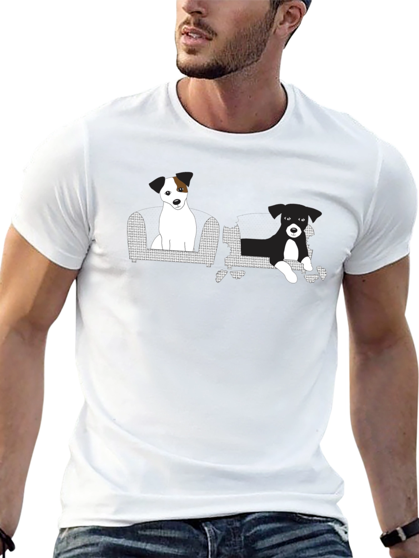 Jack Russell Terrier T-Shirt - Cute Dog Graphic Tee