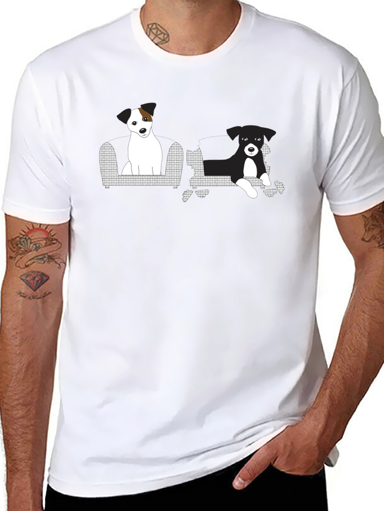 Jack Russell Terrier T-Shirt - Cute Dog Graphic Tee