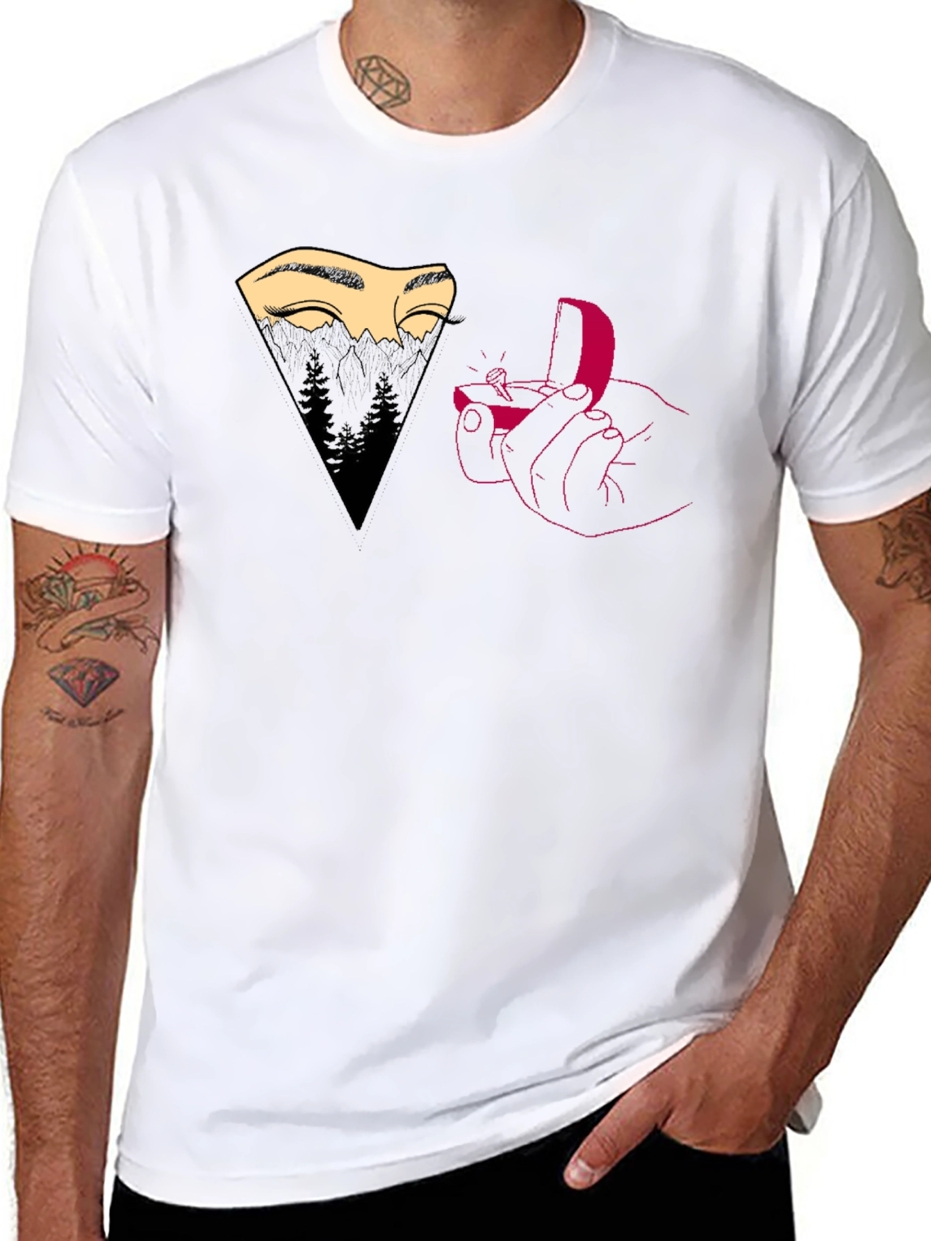 Romantic Proposal T-Shirt