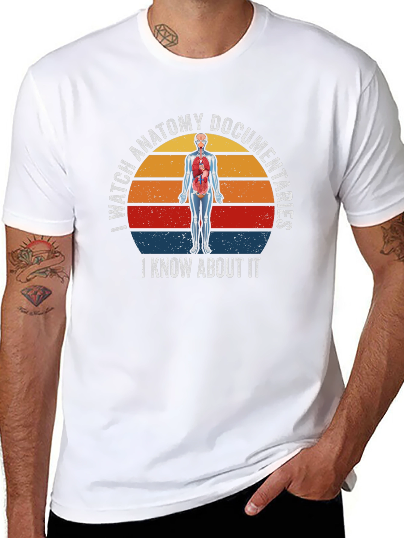 Anatomy Documentaries T-Shirt - I Know About It