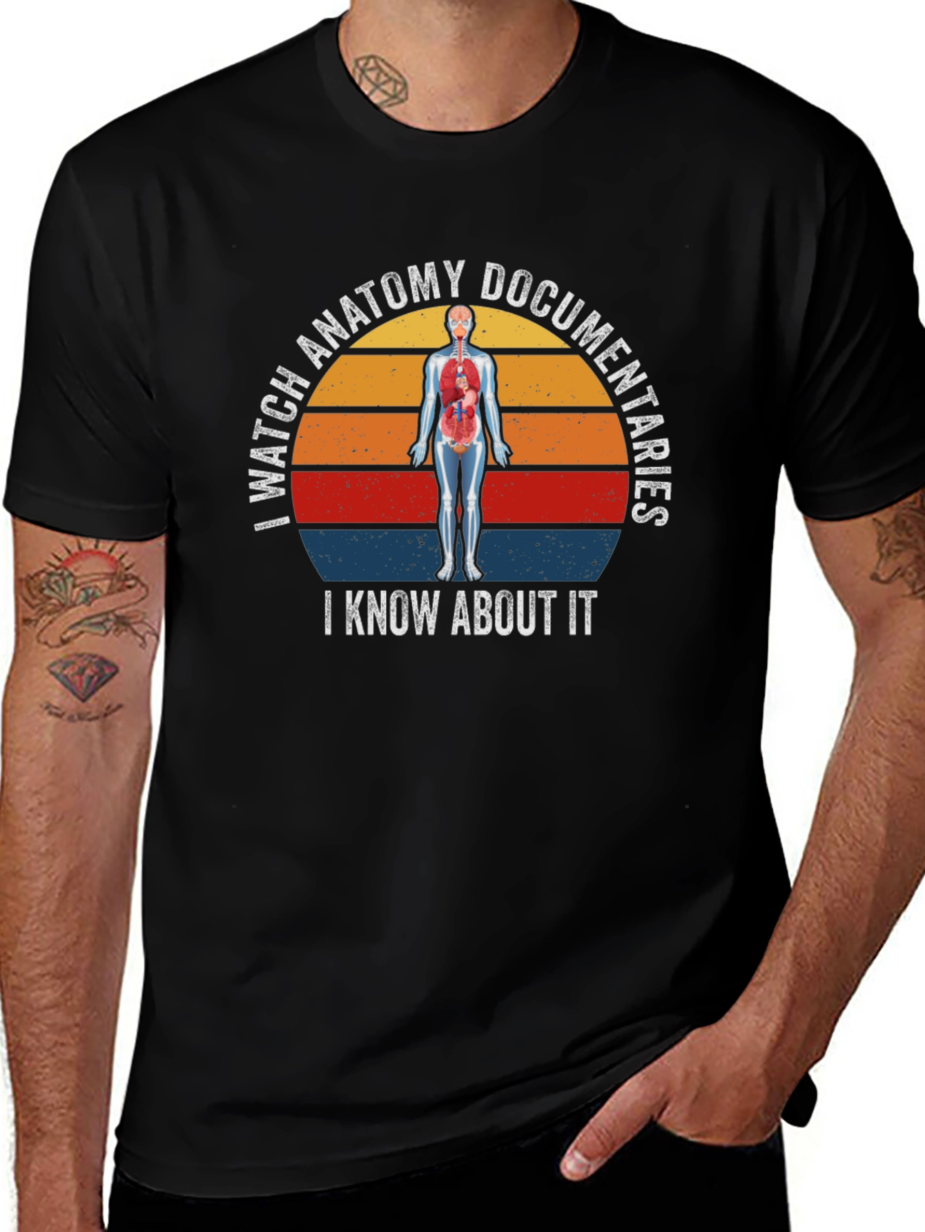 Anatomy Documentaries T-Shirt - I Know About It