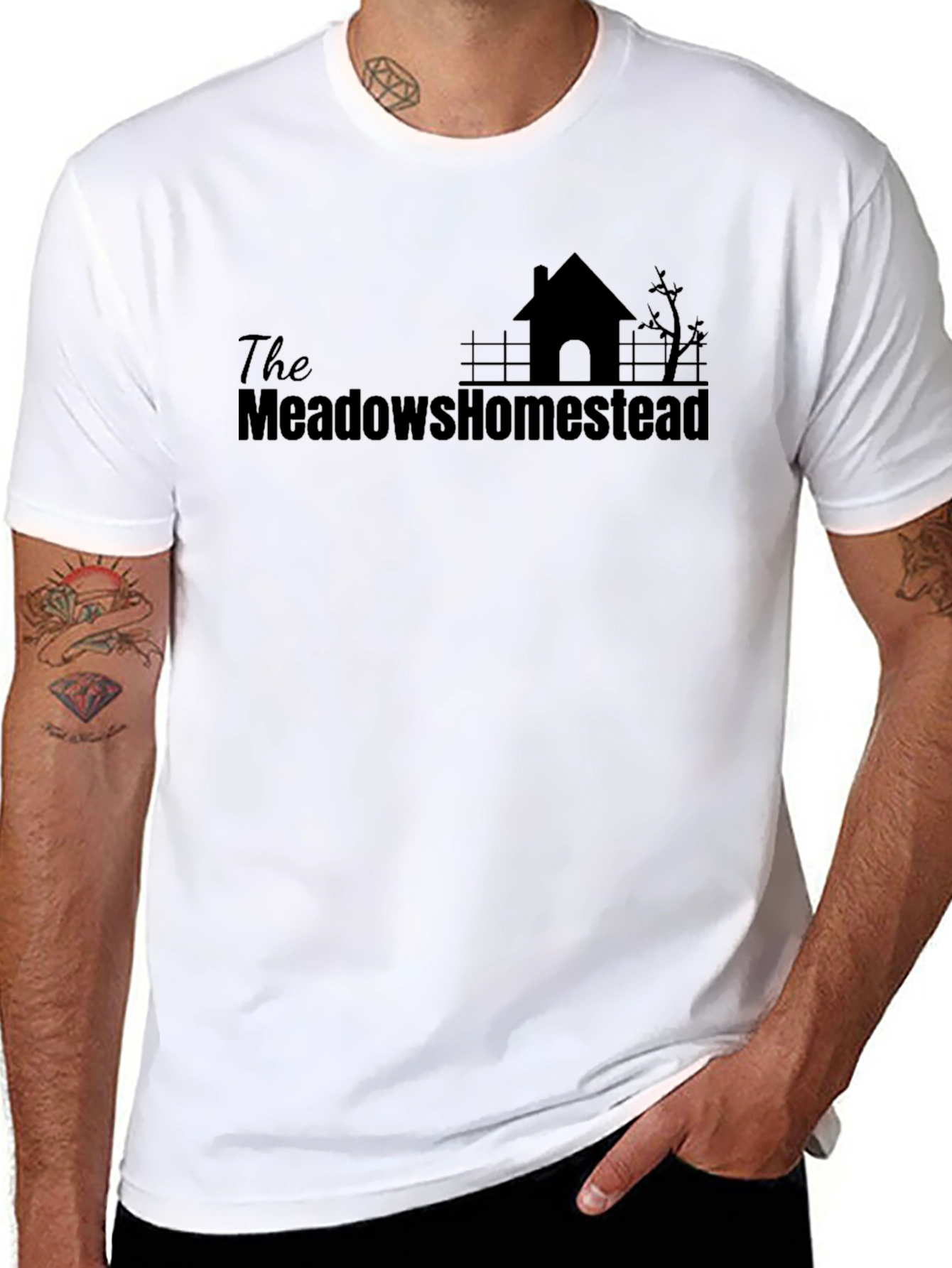 The Meadows Homestead Black T-Shirt