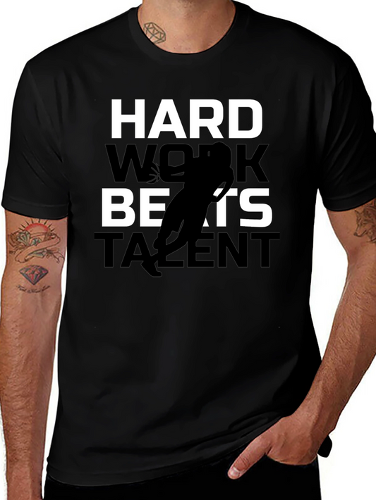 Hard Work Beats Talent Graphic T-Shirt