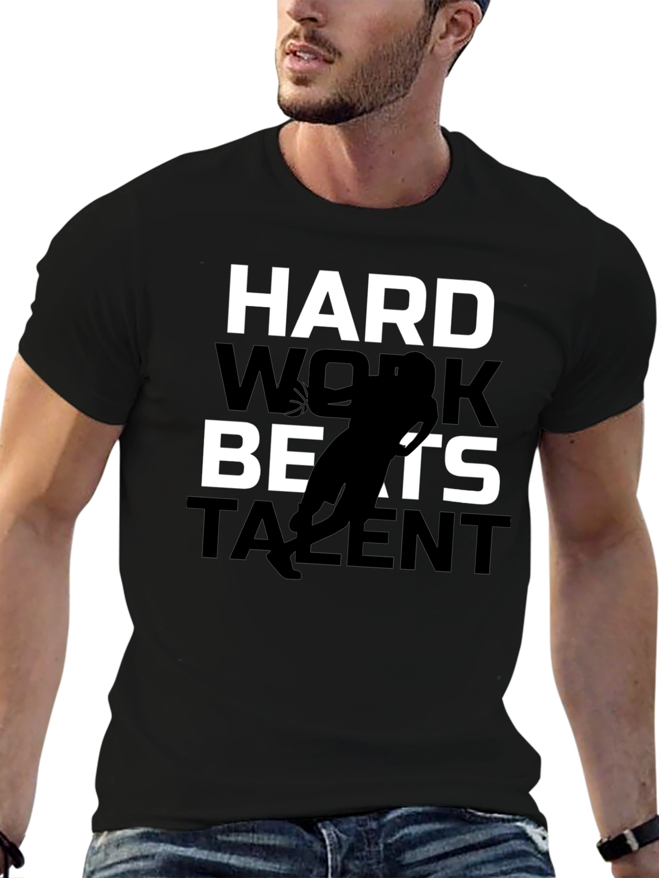 Hard Work Beats Talent Graphic T-Shirt