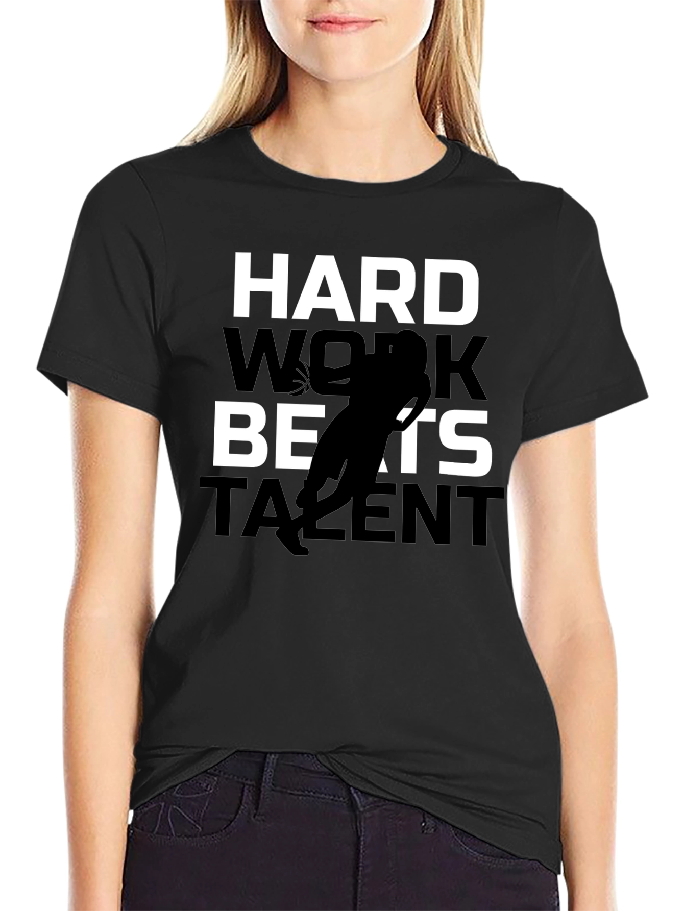 Hard Work Beats Talent Graphic T-Shirt