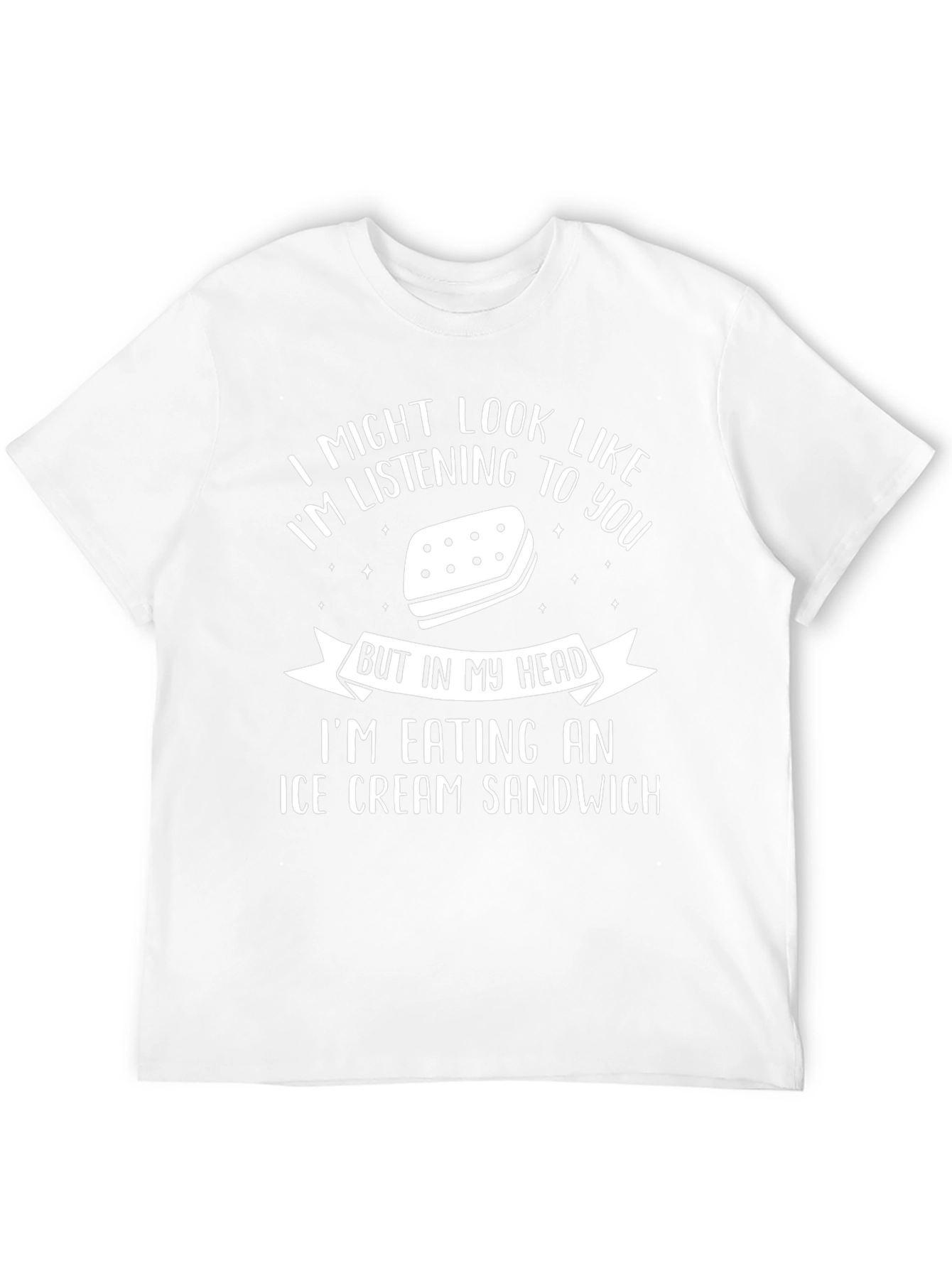 Ice Cream Sandwich Graphic Tee - Funny T-Shirt