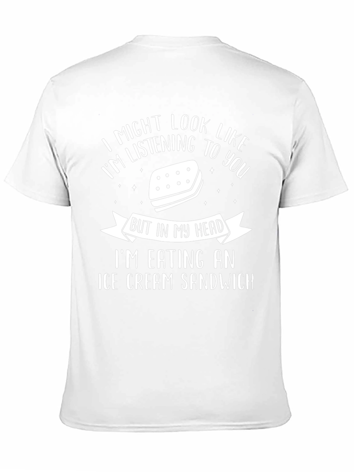 Ice Cream Sandwich Graphic Tee - Funny T-Shirt