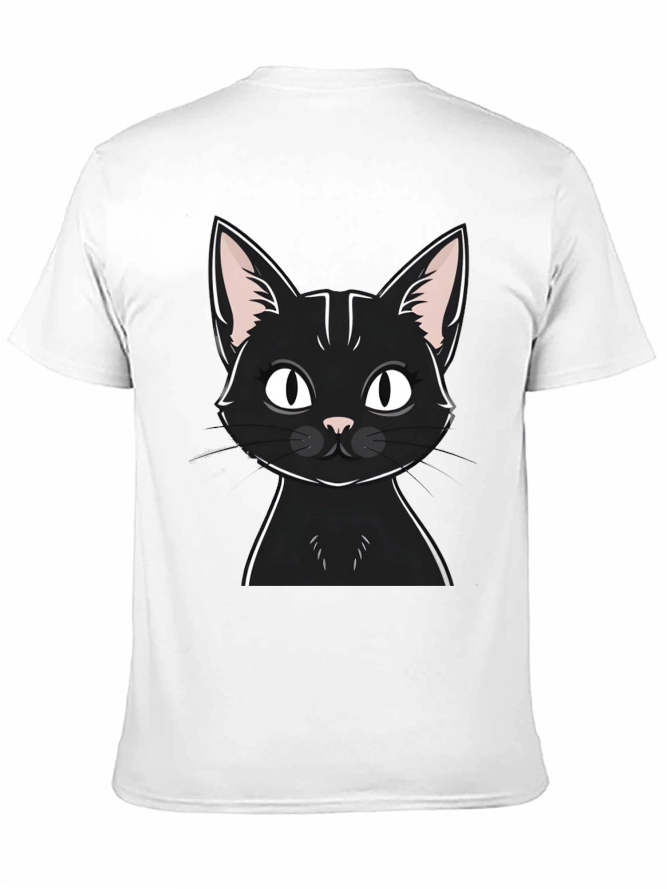 Black Cat Graphic T-Shirt - Unisex Casual Tee