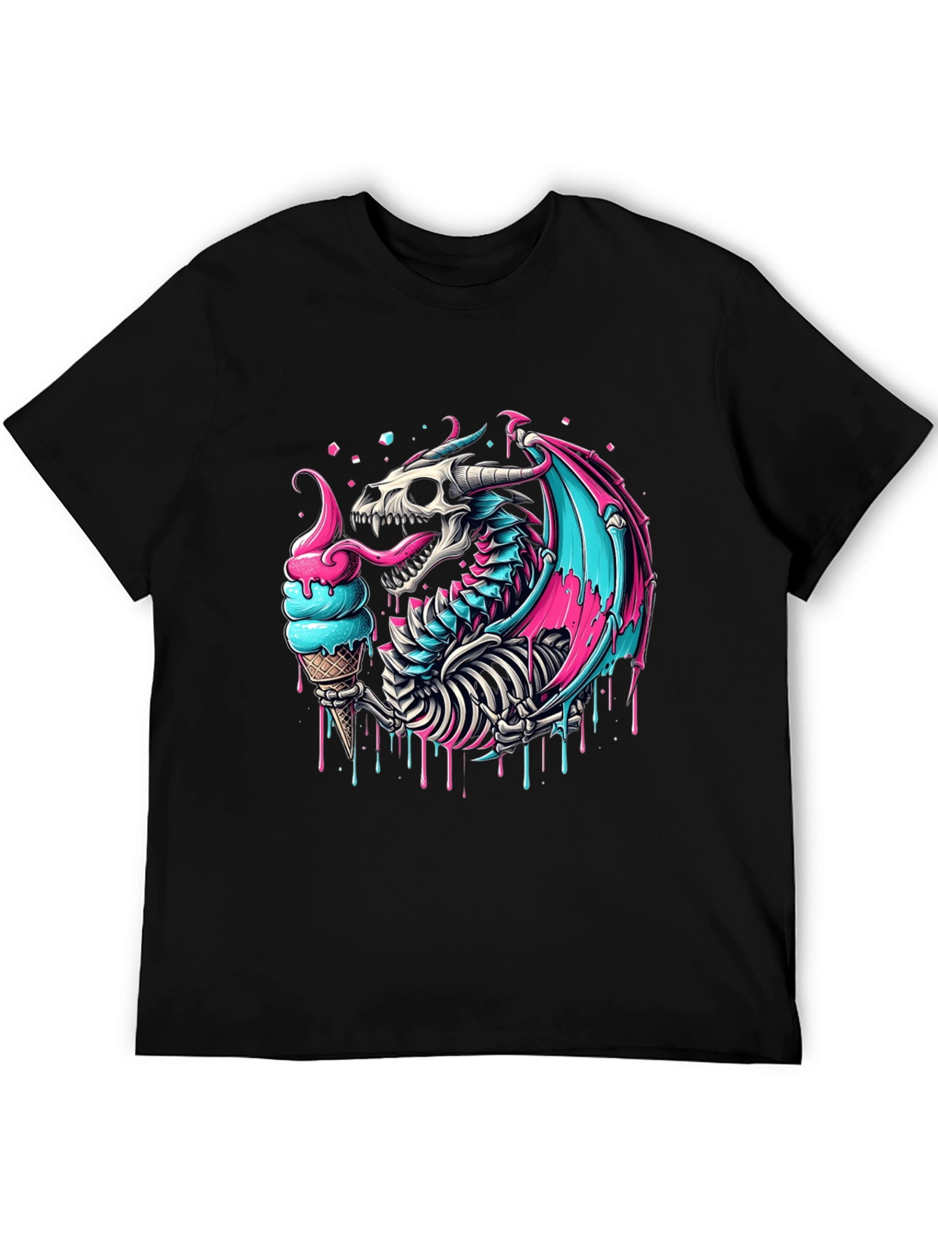 Ice Cream Dragon Graphic Tee