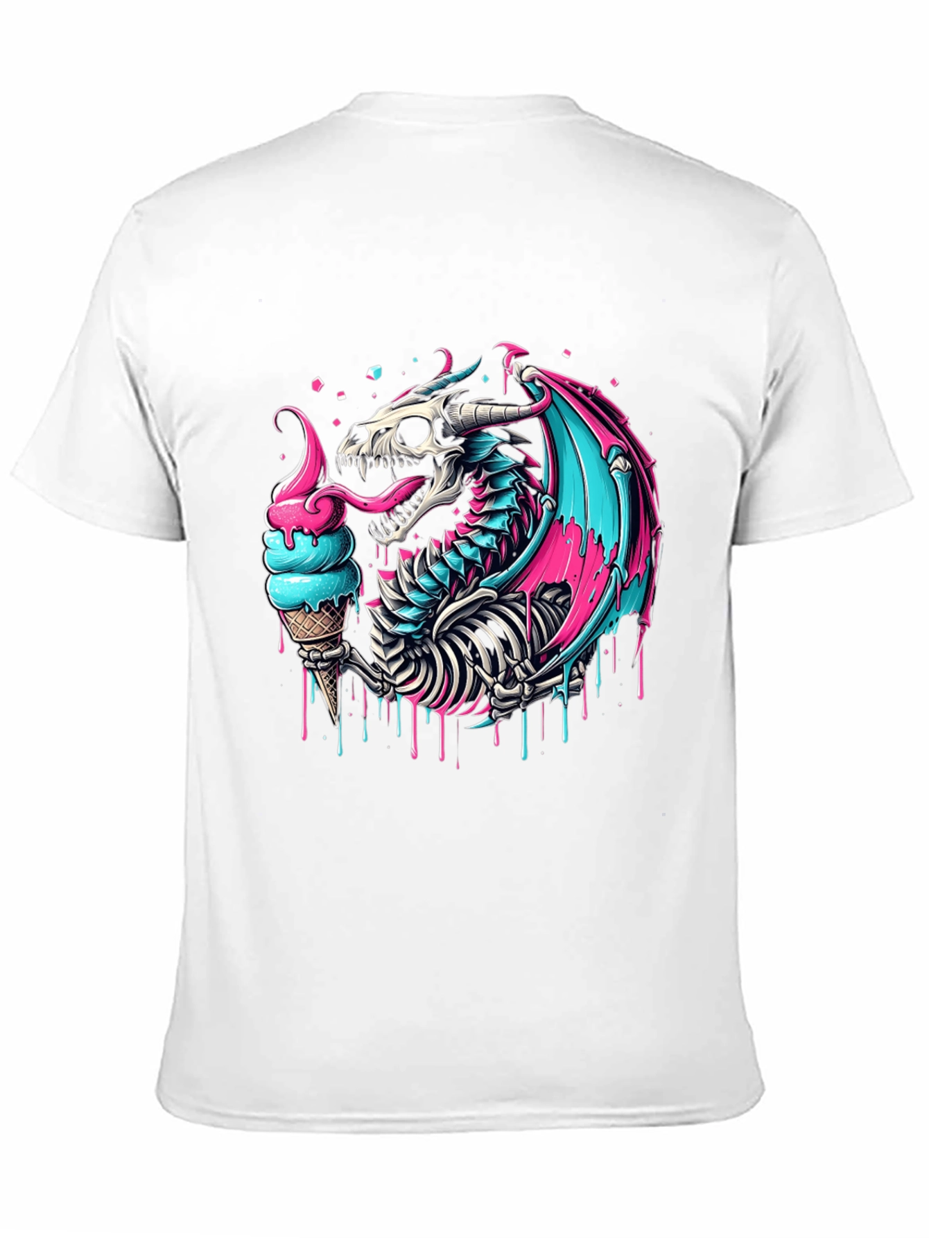 Ice Cream Dragon Graphic Tee