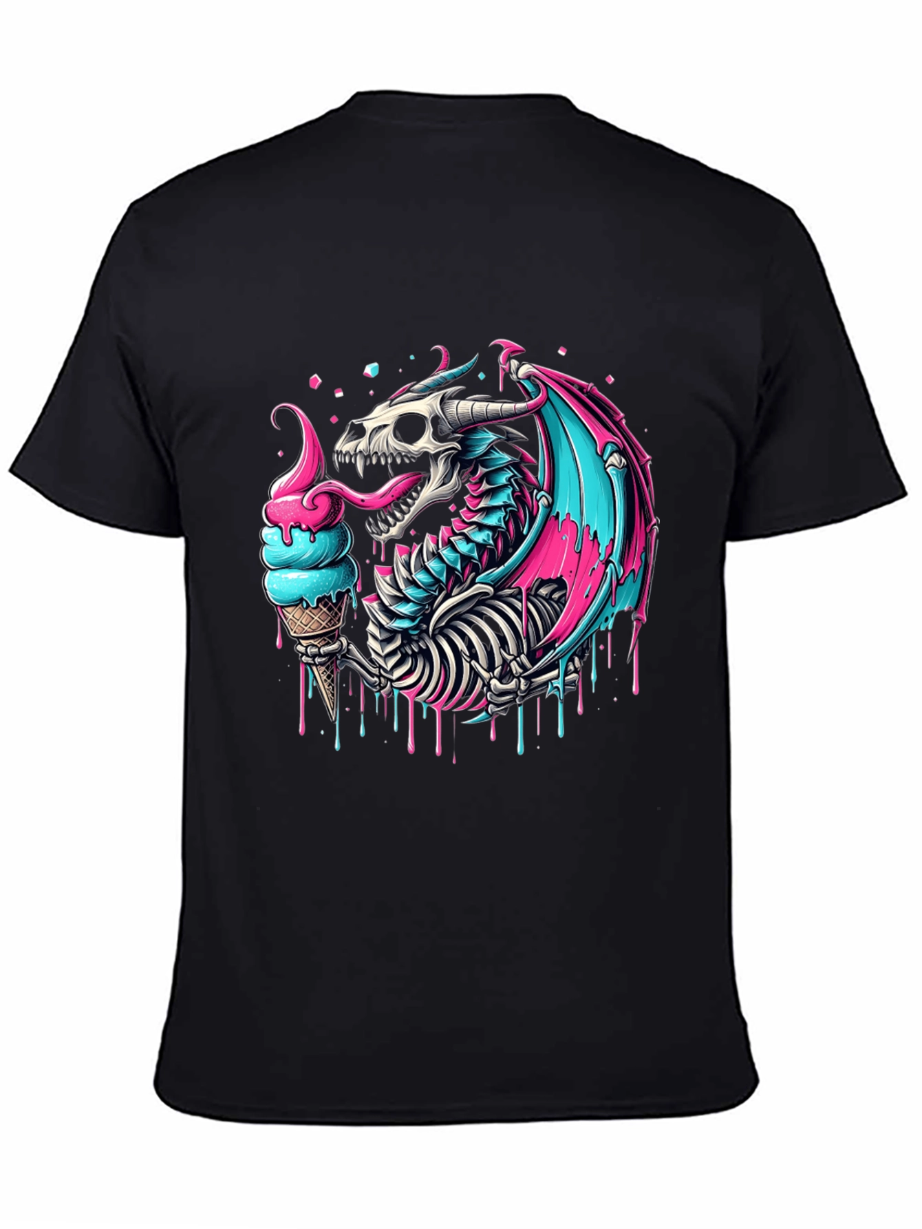 Ice Cream Dragon Graphic Tee
