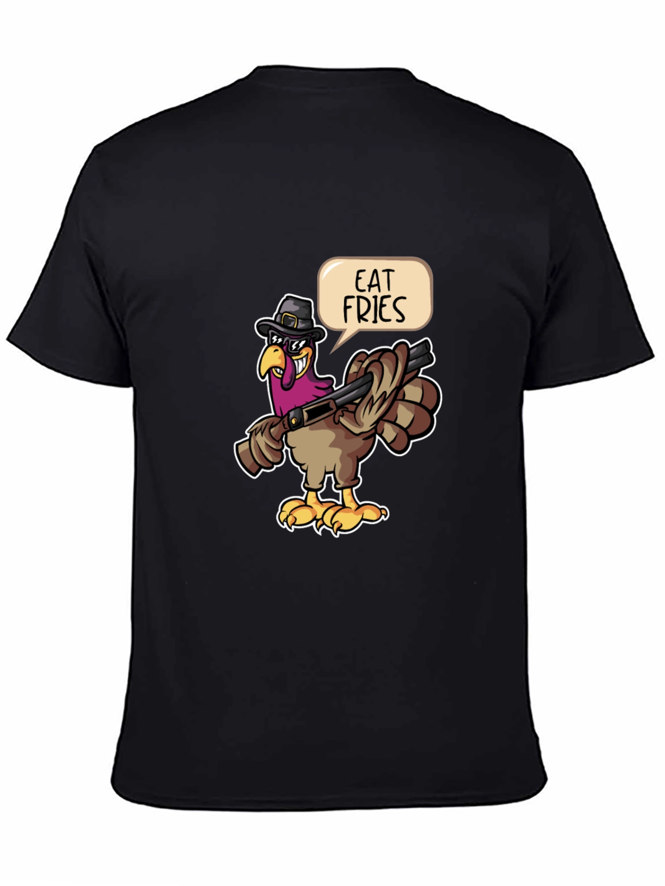 Eat Fries Turkey Graphic Tee