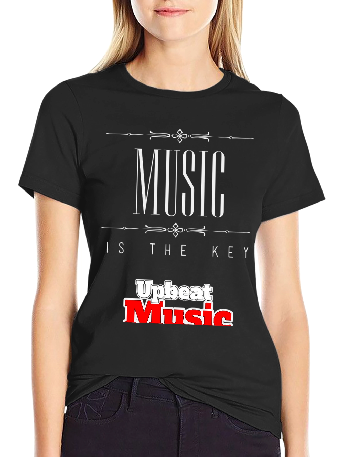 Music is the Key Graphic T-Shirt
