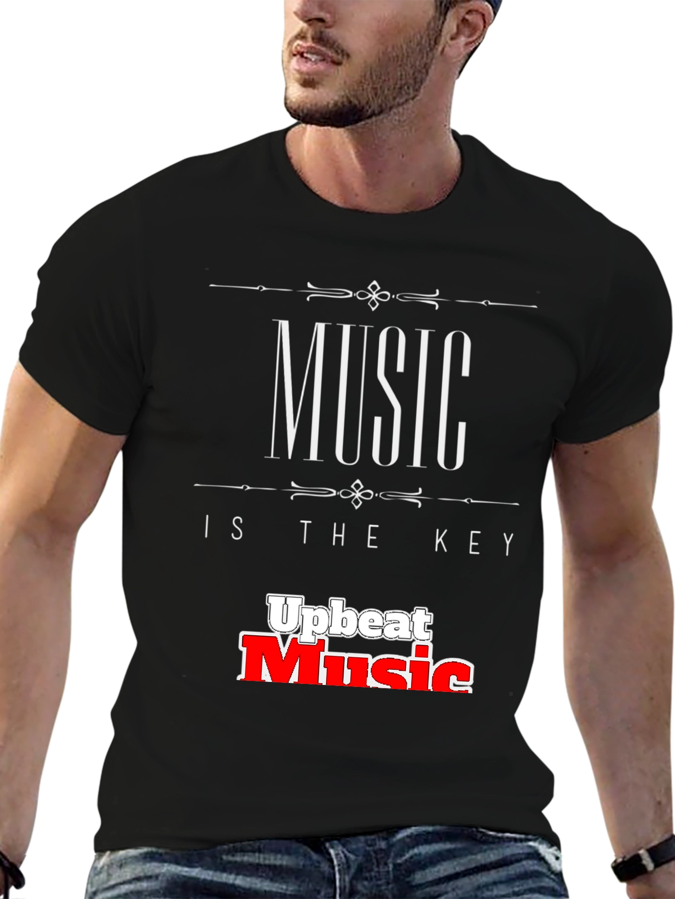 Music is the Key Graphic T-Shirt