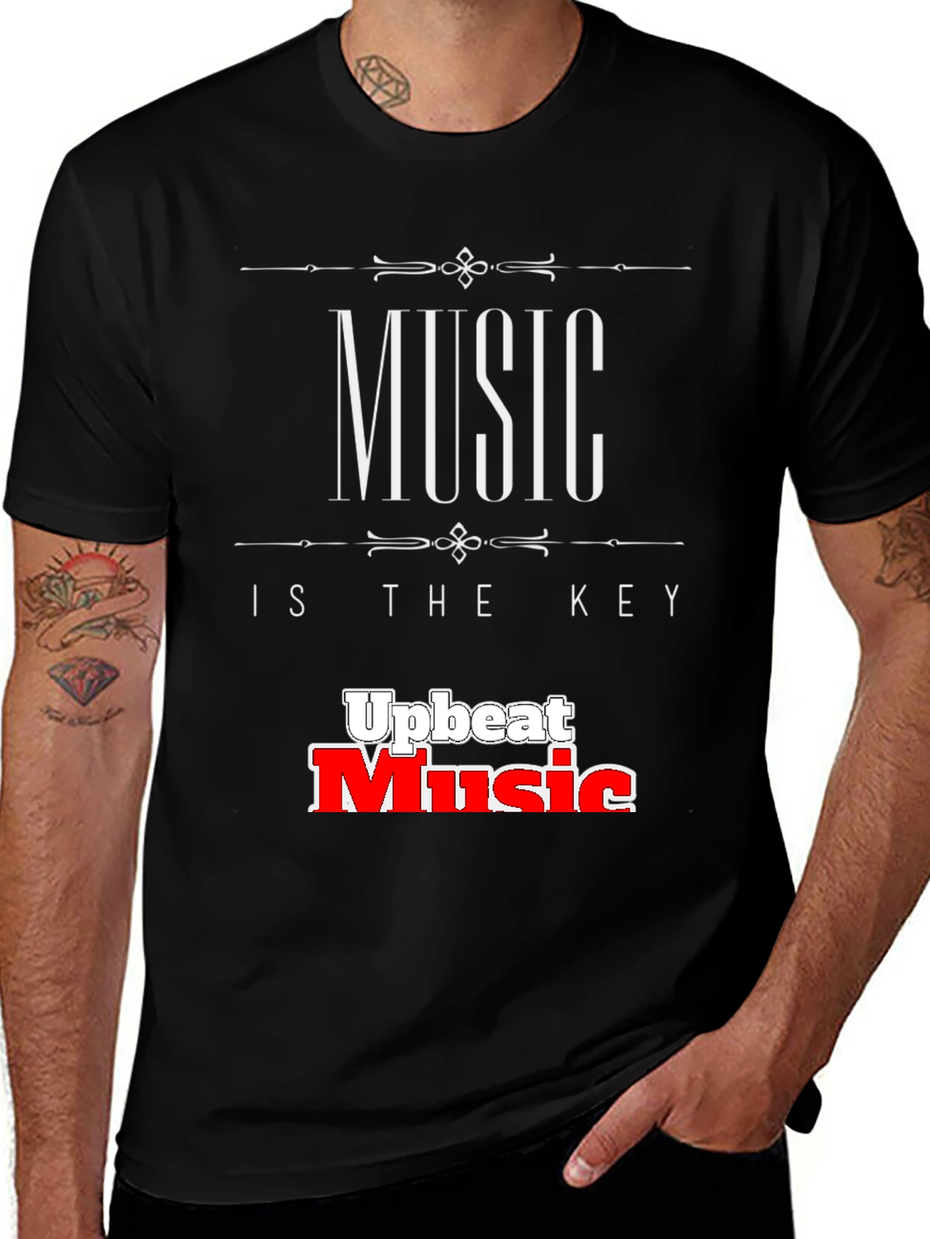 Music is the Key Graphic T-Shirt