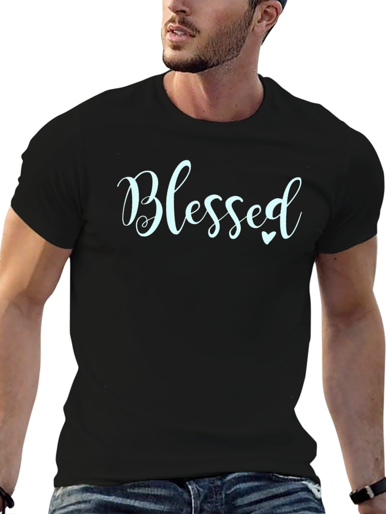 Blessed Graphic Tee - Soft Cotton Blend