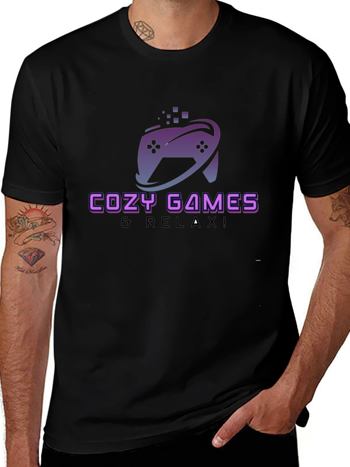 Cozy Games T-Shirt: Relax & Play in Comfort