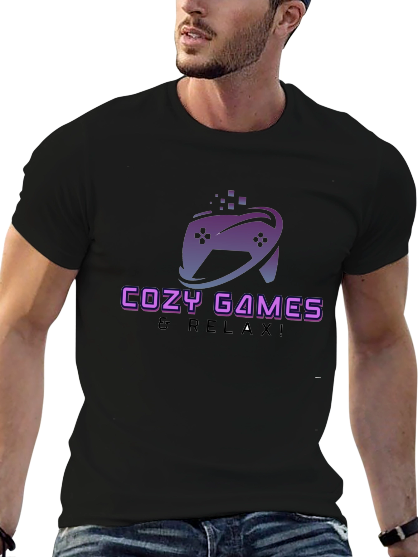 Cozy Games T-Shirt: Relax & Play in Comfort