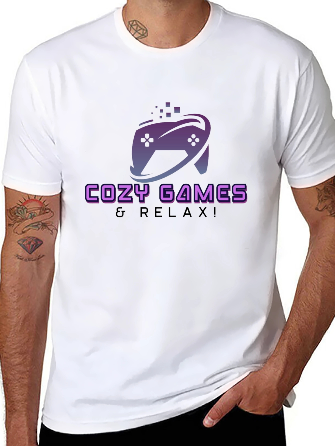 Cozy Games T-Shirt: Relax & Play in Comfort
