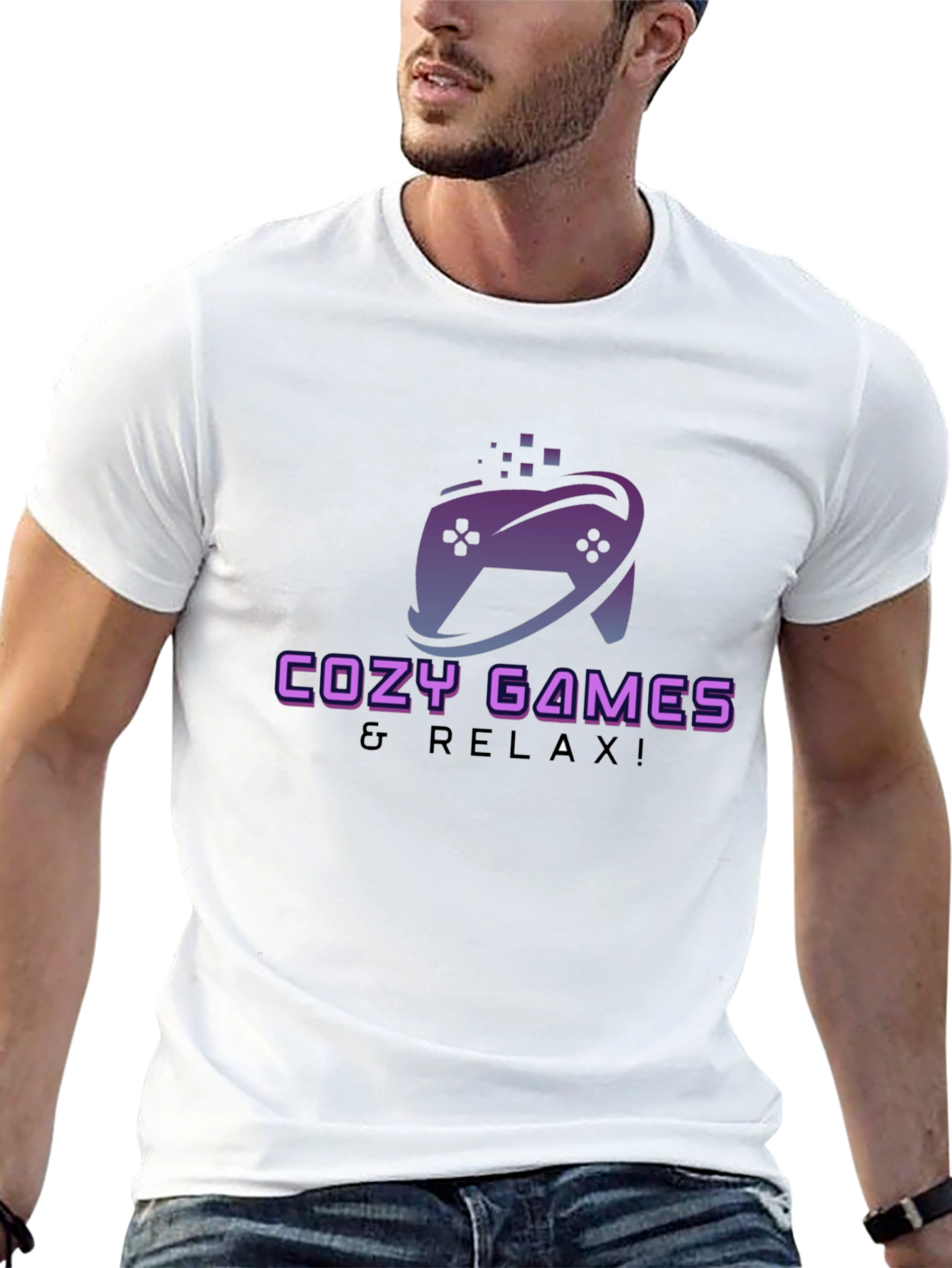 Cozy Games T-Shirt: Relax & Play in Comfort
