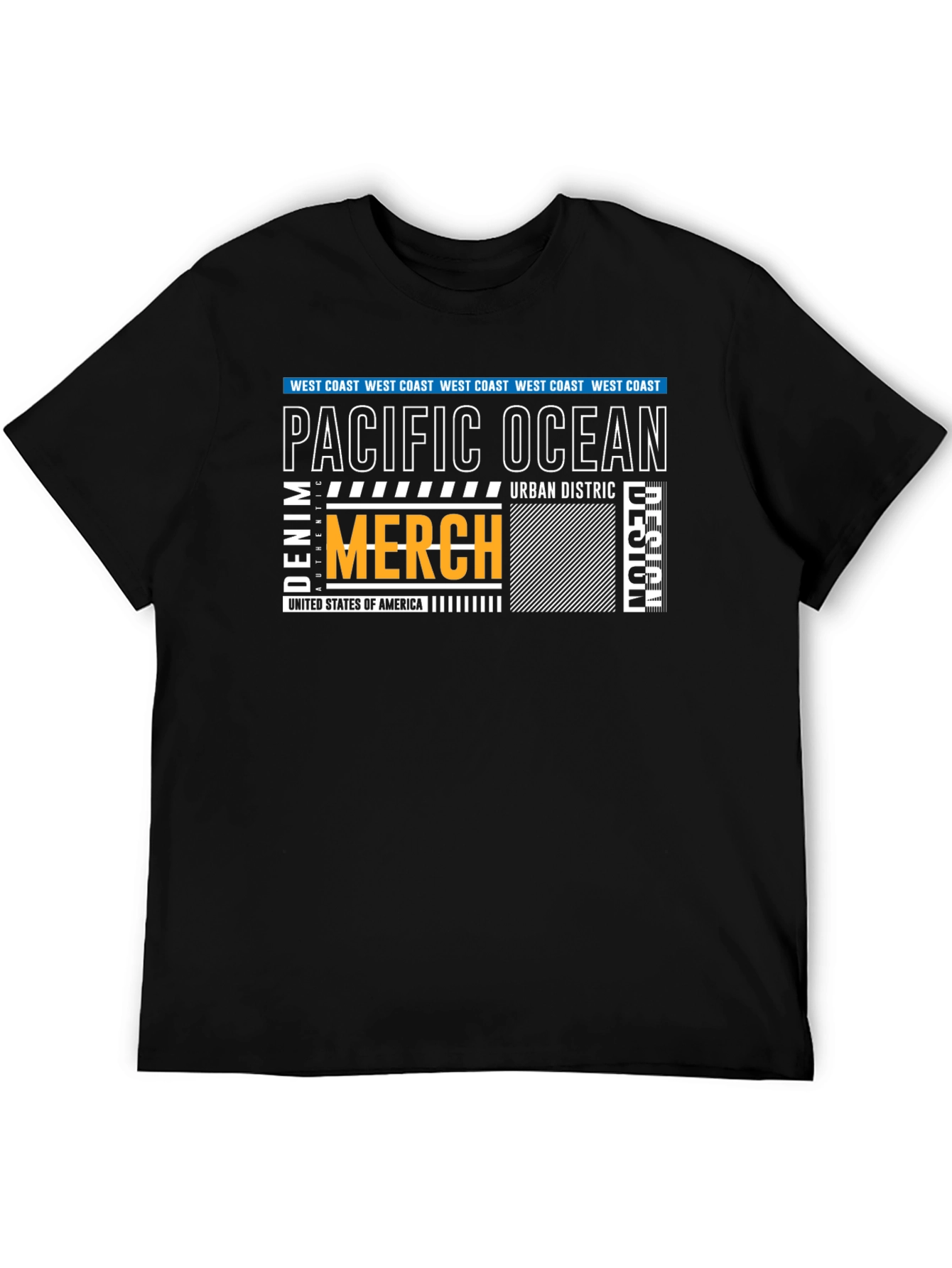 Pacific Ocean Merch T-Shirt - Urban Design