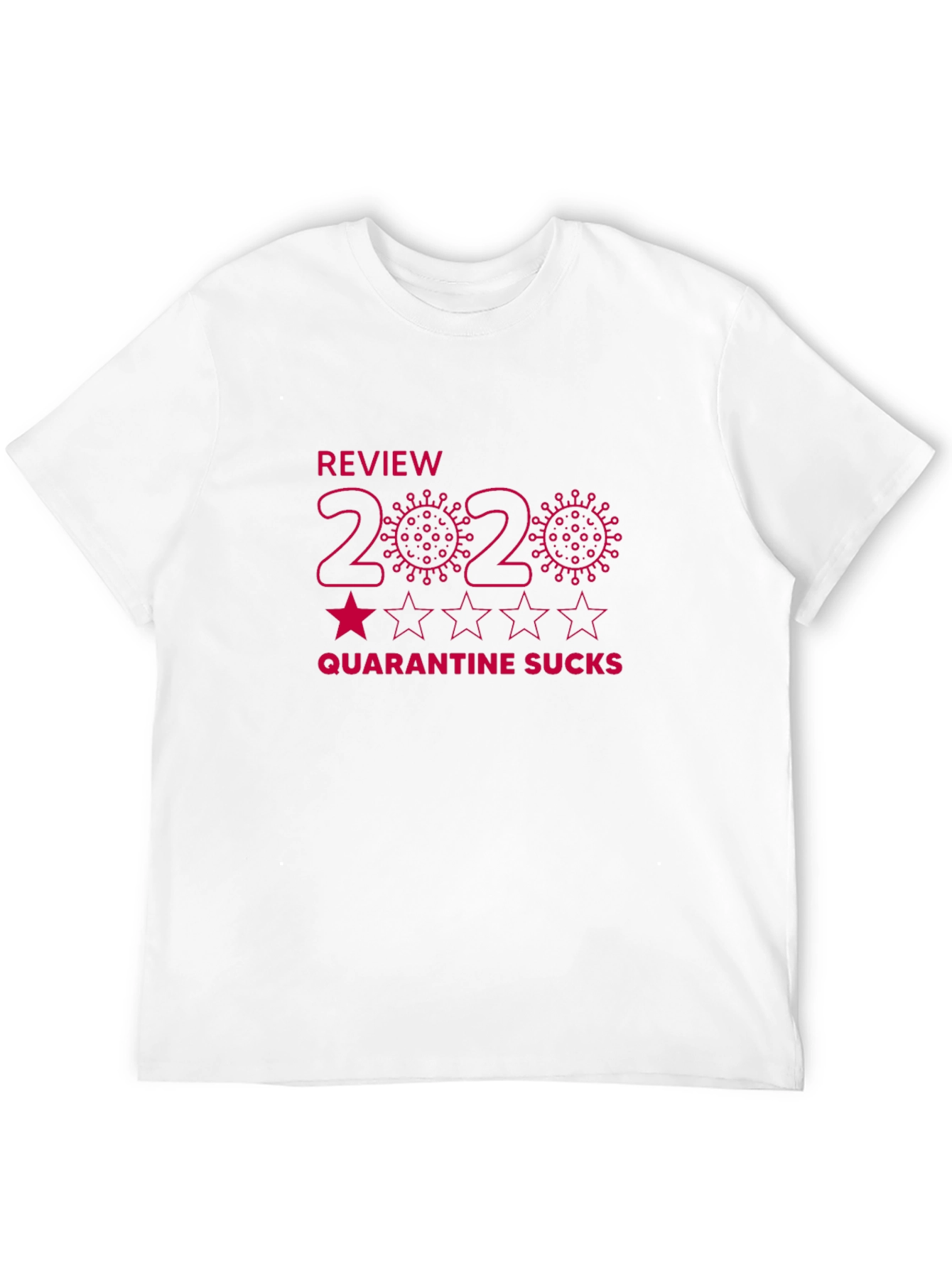 2020 Review Quarantine Sucks Graphic T-Shirt