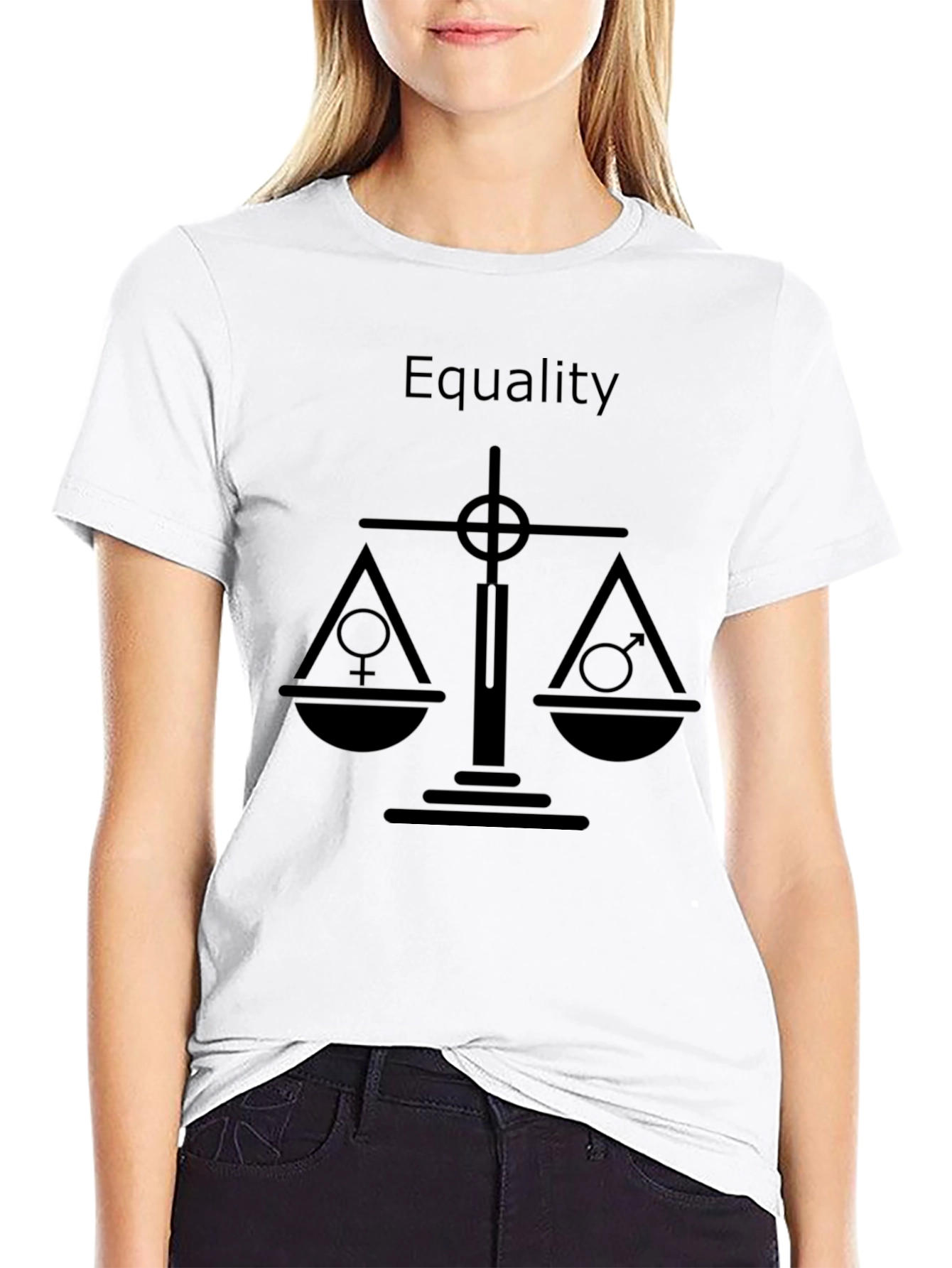 Equality Symbol T-Shirt - Gender Balance Tee