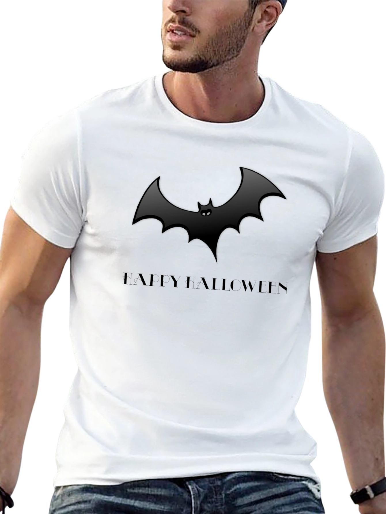 Happy Halloween Bat T-Shirt