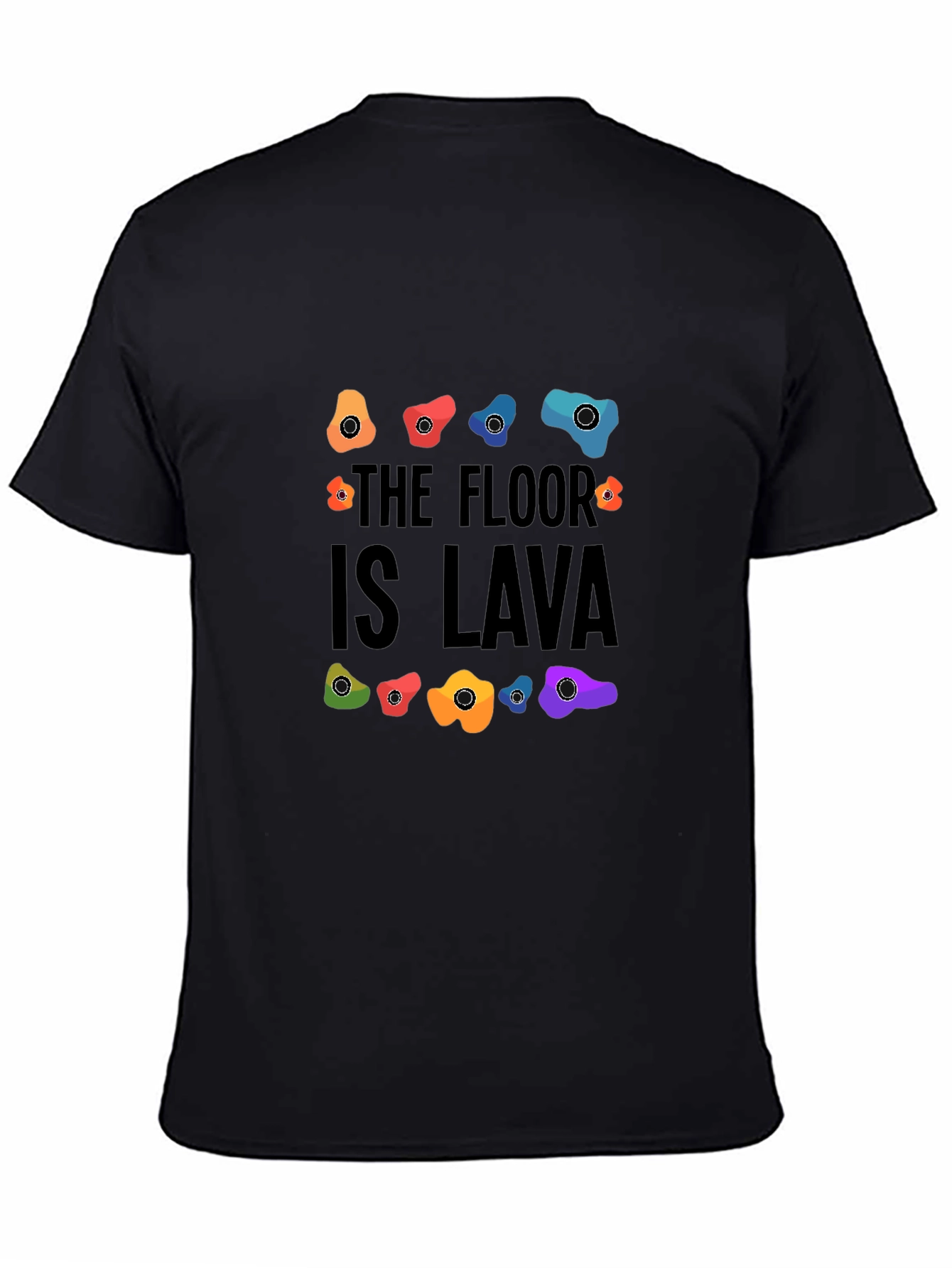 The Floor is Lava Climbing Holds Graphic Tee