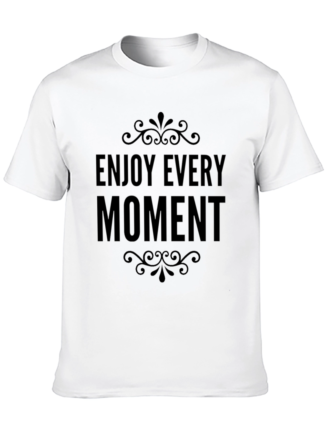 Enjoy Every Moment Black T-Shirt