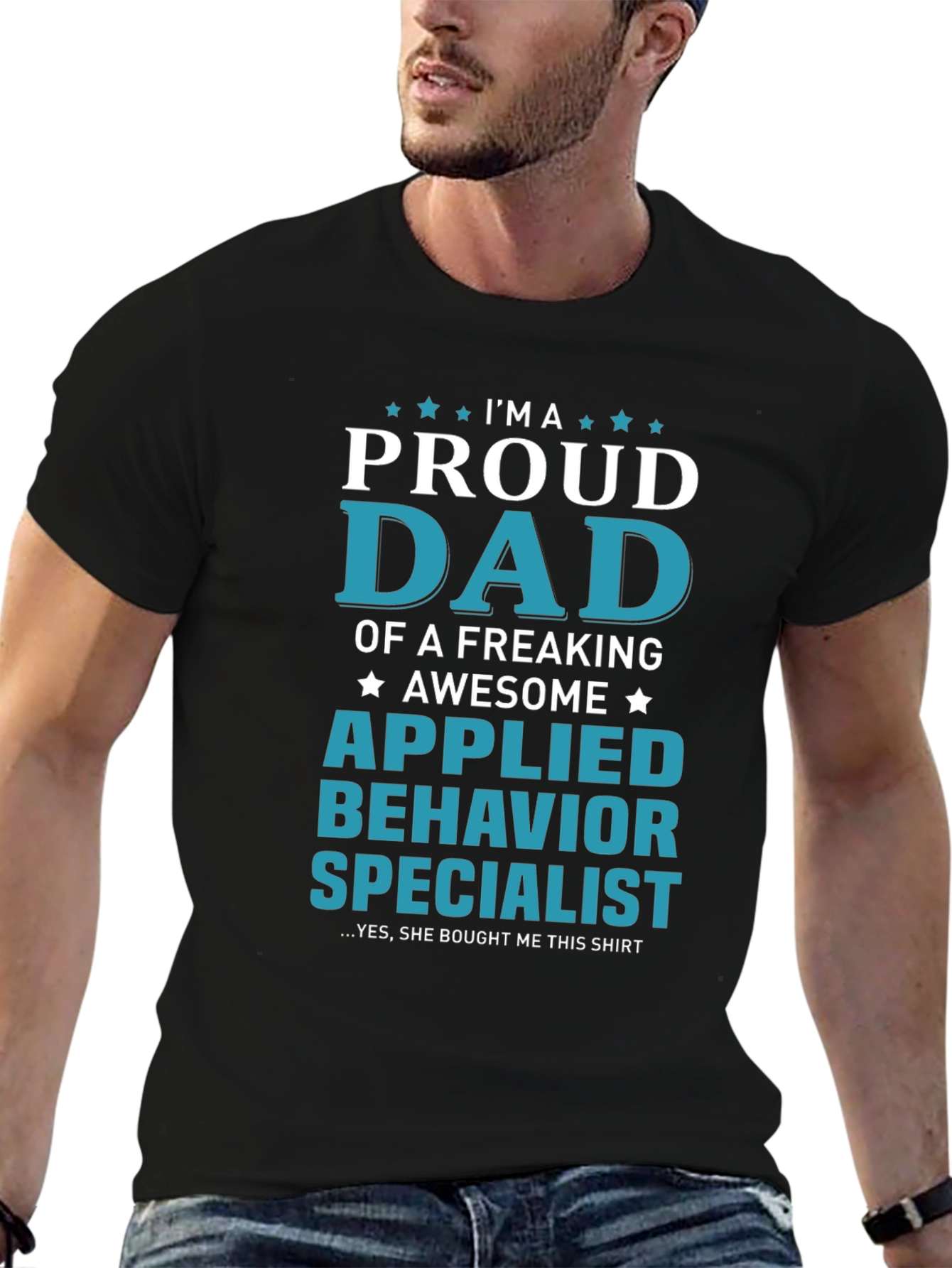 Proud Dad Applied Behavior Specialist T-Shirt