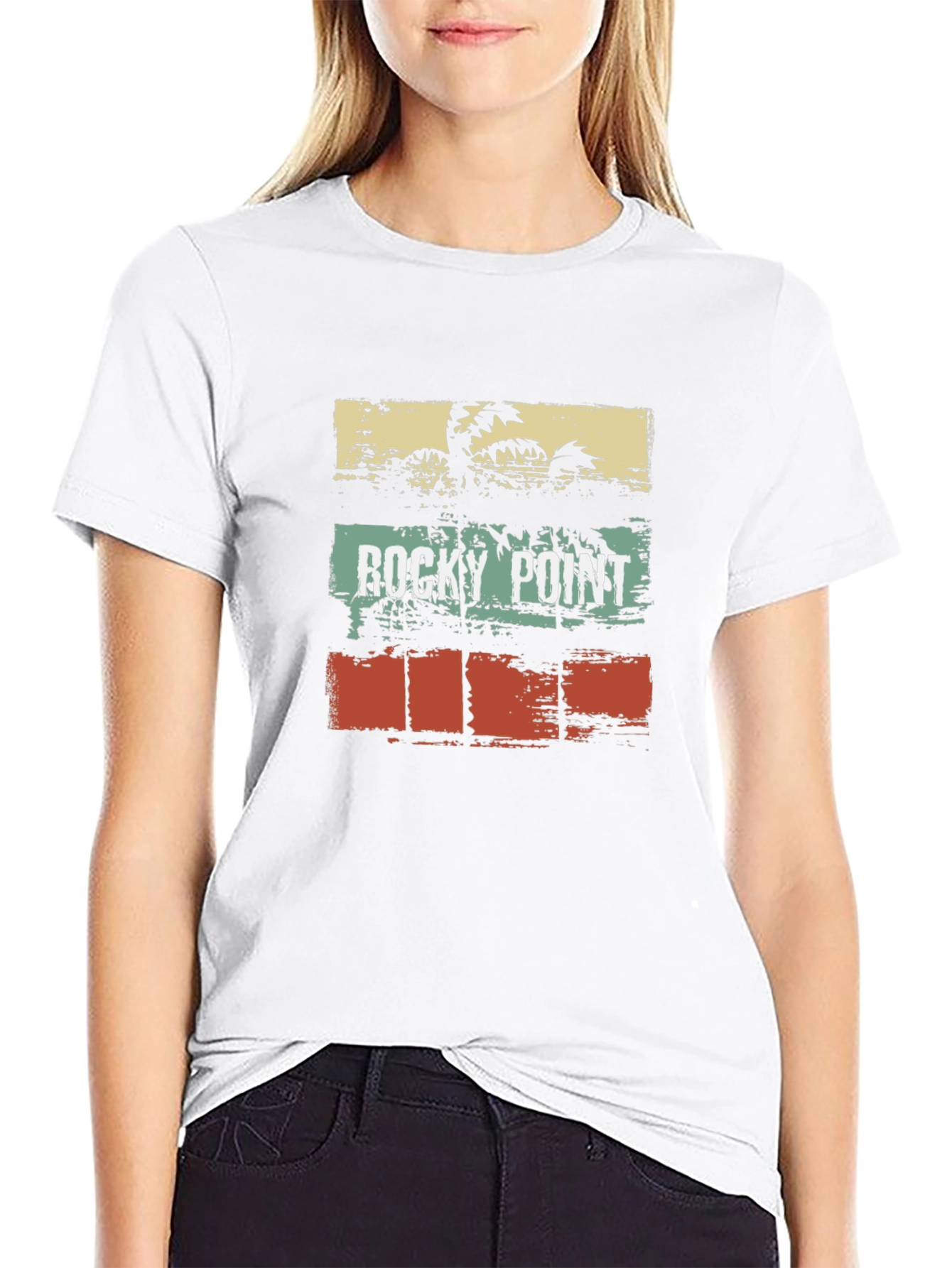 Rocky Point Retro Graphic T-Shirt