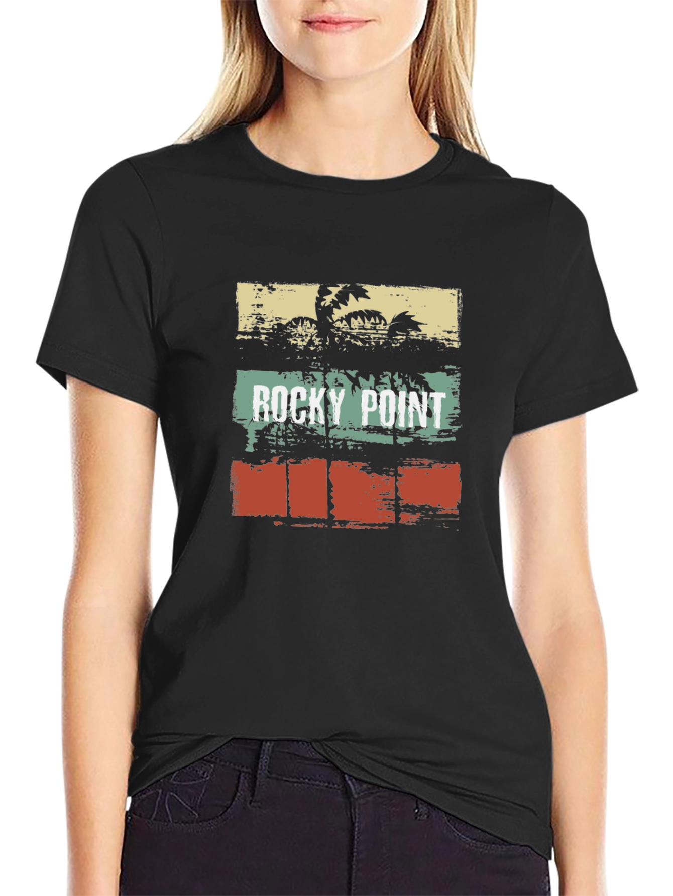 Rocky Point Retro Graphic T-Shirt