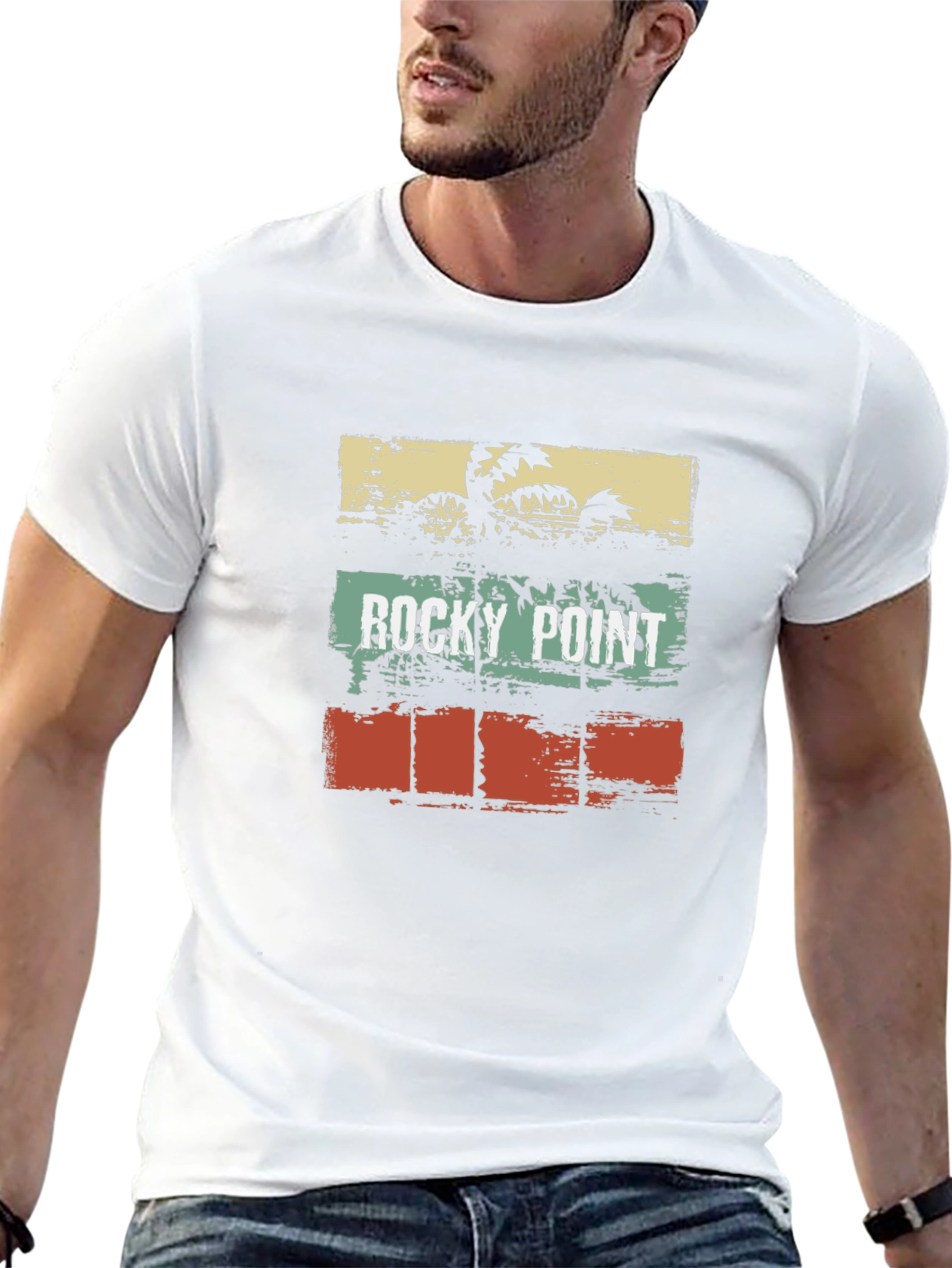 Rocky Point Retro Graphic T-Shirt