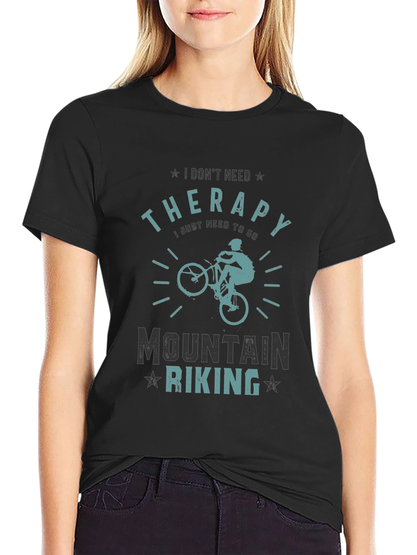 Mountain Biking Therapy T-Shirt
